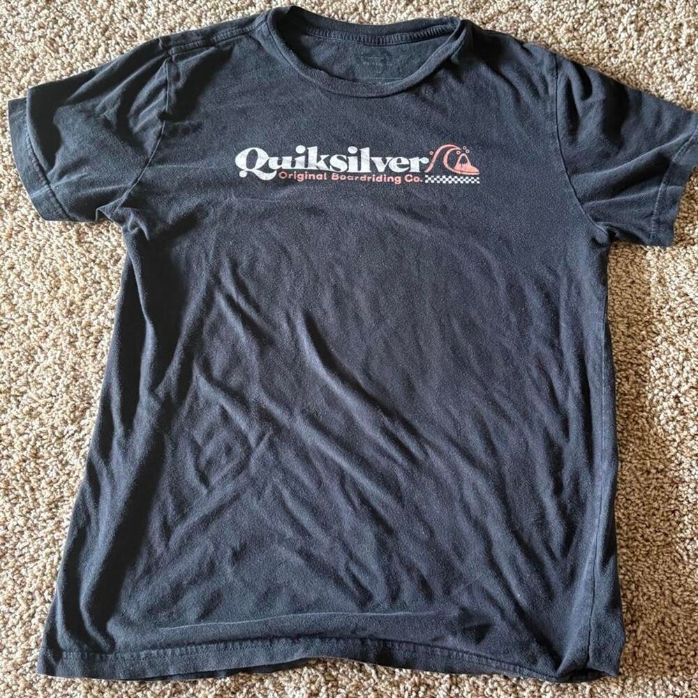 Quiksilver Men's Black T-shirt